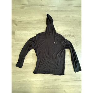 Large underarmour long sleeve hoodie